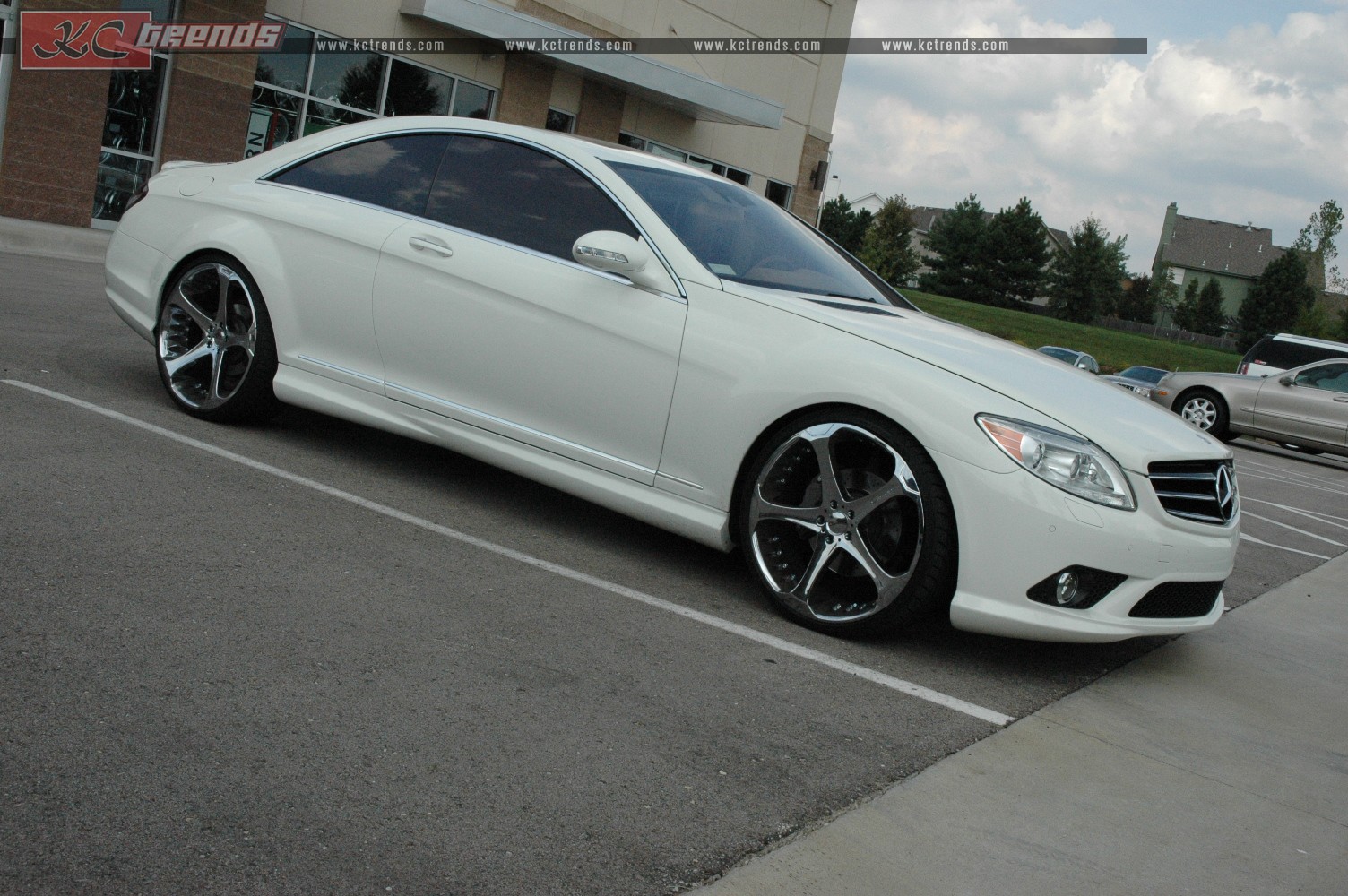 Giovanna Dalar-5 Chrome on Mercedes-Benz CL550